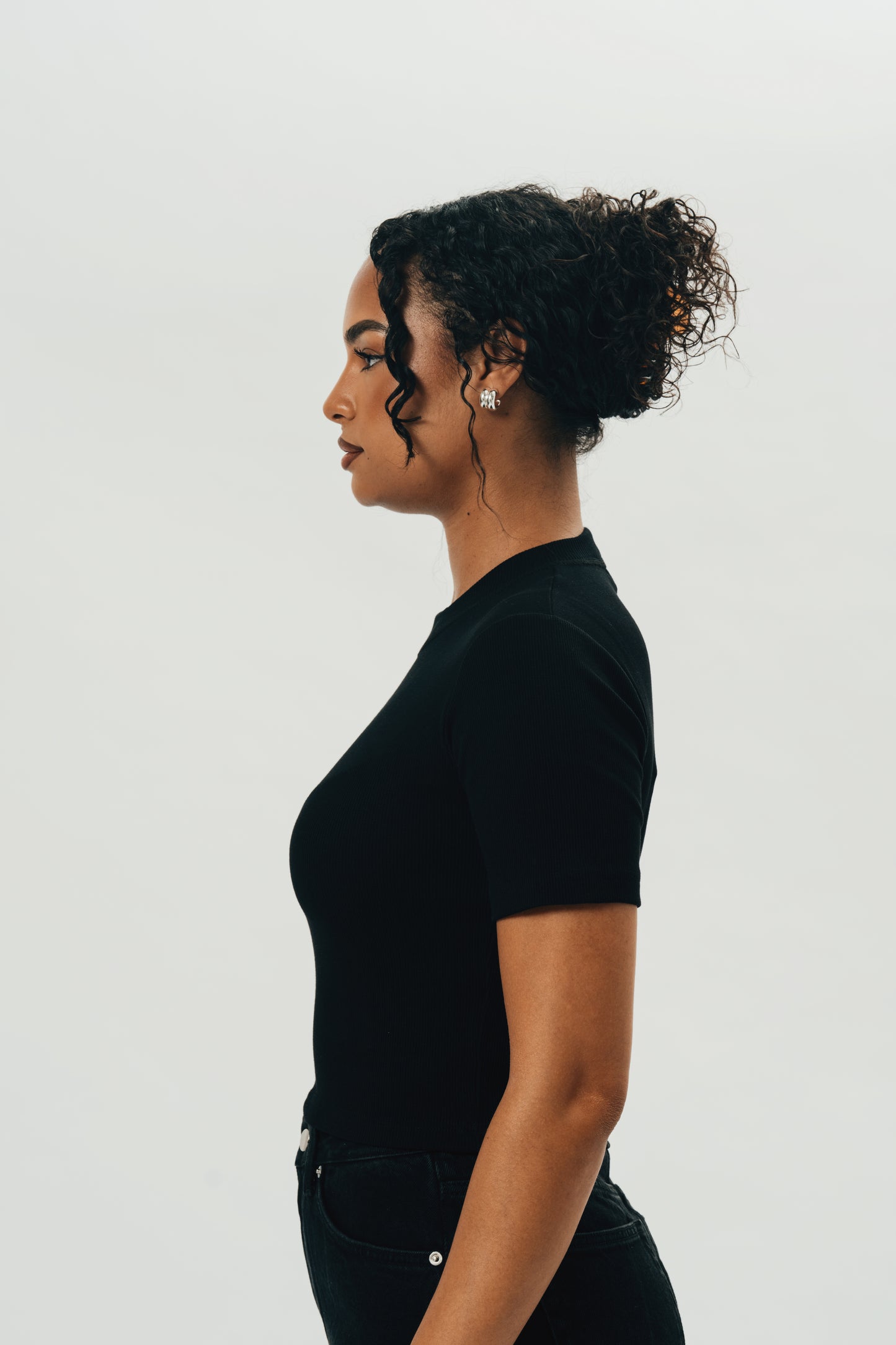 The AG Statement Tee - Black