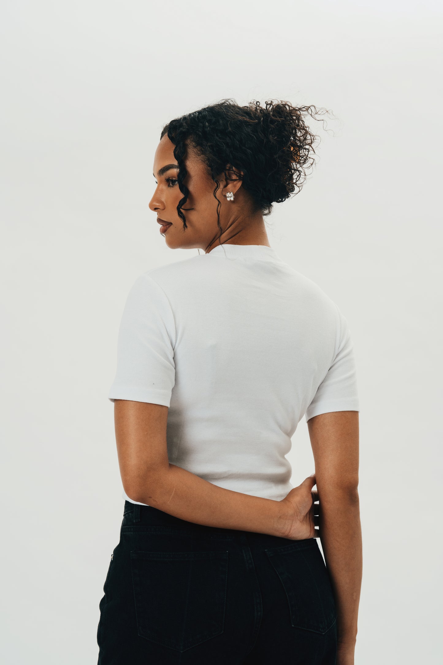The AG Statement Tee - White